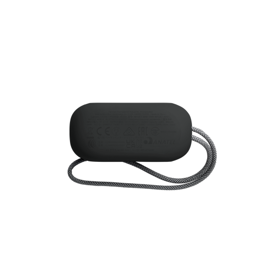 JBL Reflect Aero TWS - Black - True wireless Noise Cancelling active earbuds - Bottom